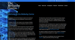 Desktop Screenshot of mellanbycentre.org